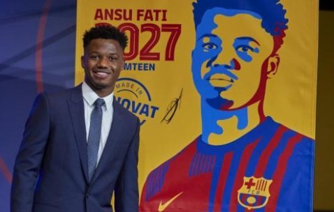 kaiyun-安苏·法蒂续约前曾被狂追 巴黎想再次奇袭巴萨？